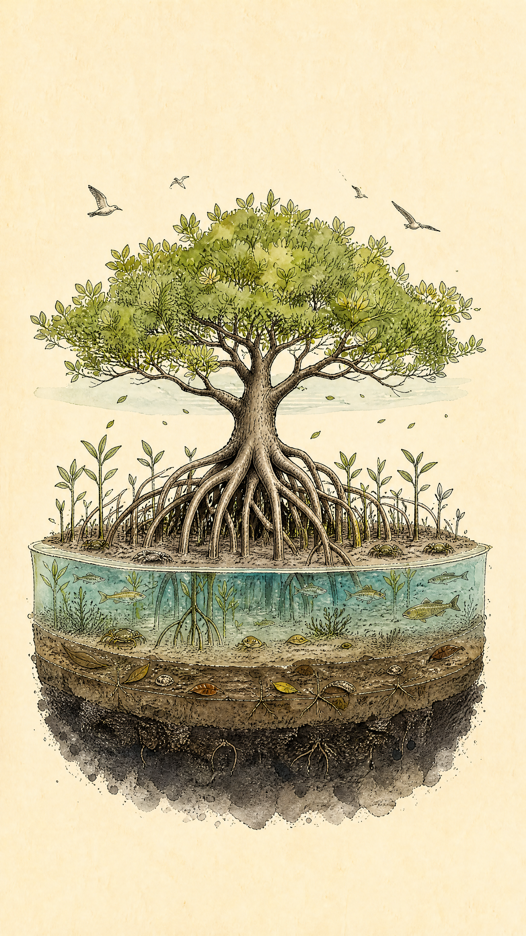 Florida mangrove forest